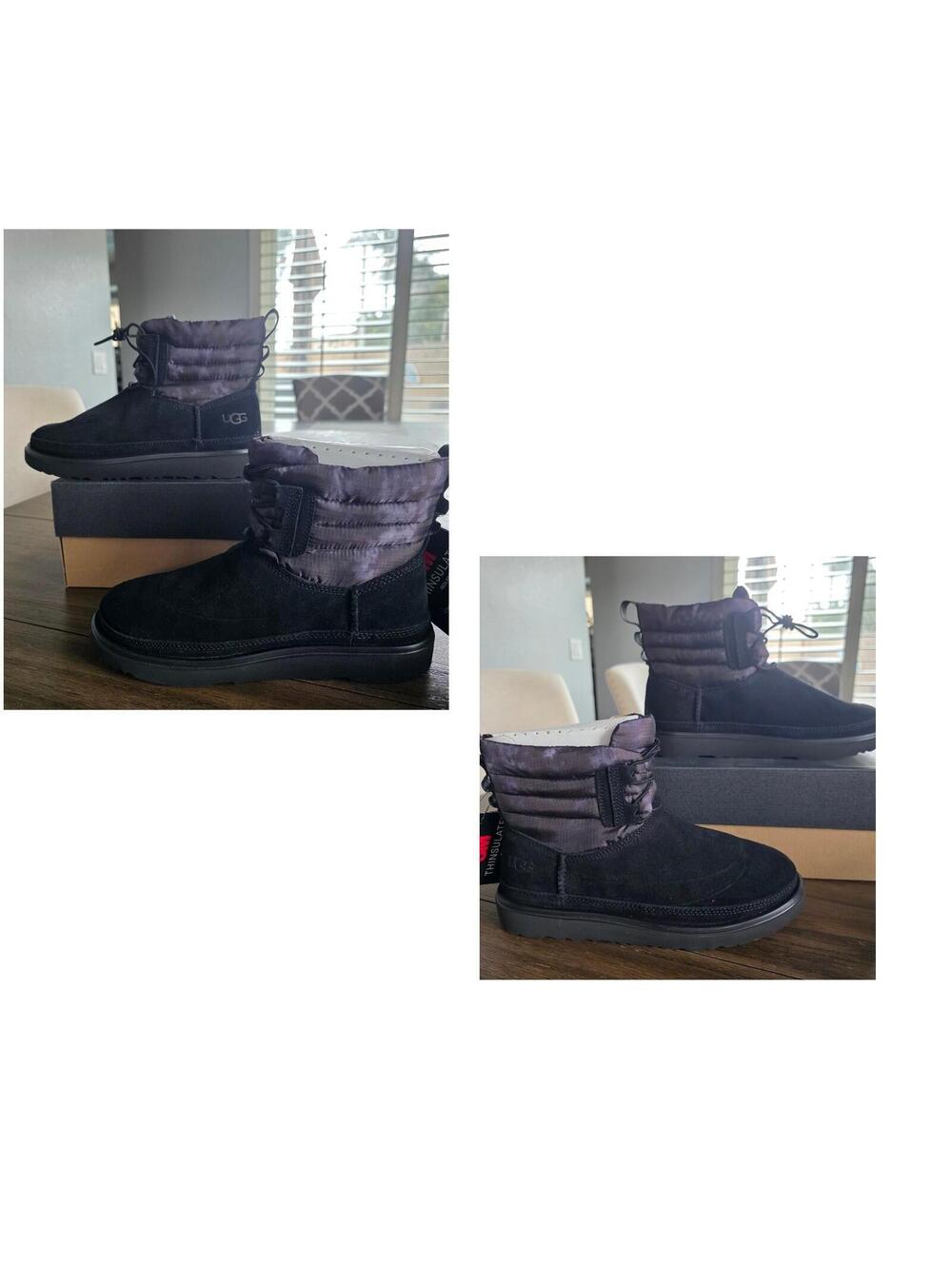 UGG Classic Mini Lace Up Water-Resistant Boots Men’s Size 7
